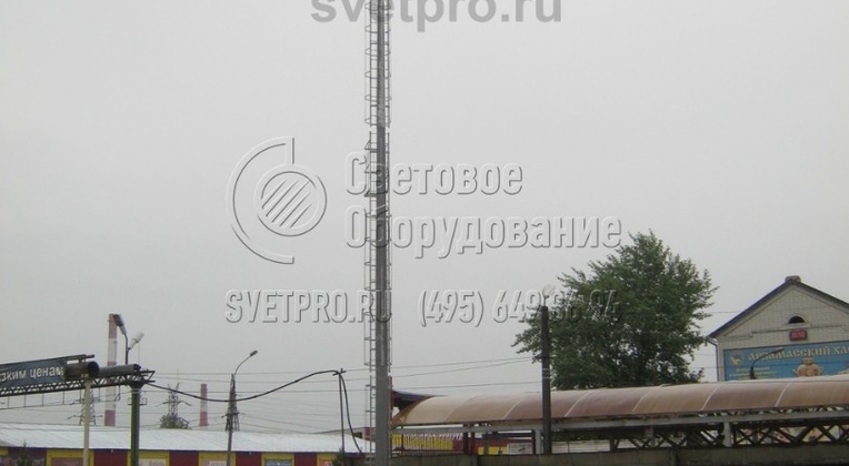 Несмотря на высоту в 40 метров перевозить готовую инженерную конструкцию от производителя к месту установки достаточно просто. Для этого не нужно заказывать разрешение на транспортировку негабаритного груза. Корпус разбирается на сегменты, каждый из которых помещается на стандартном полуприцепе.